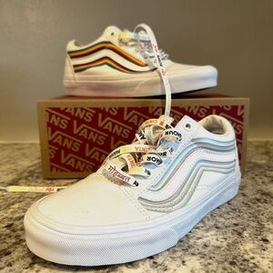 Old Skool Pride Vans 5.0 mens/6.5 women